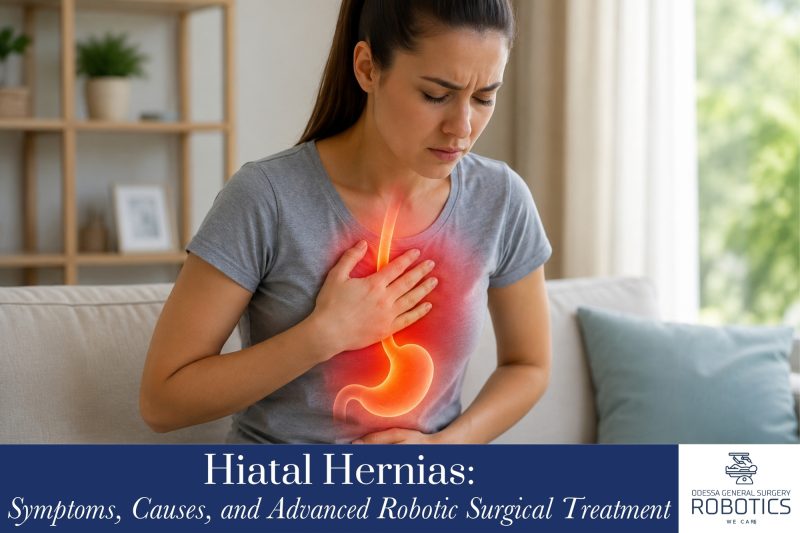 Hiatal Hernias Symptoms and Causes, and Advanced Robotic Surgical Treatment 1