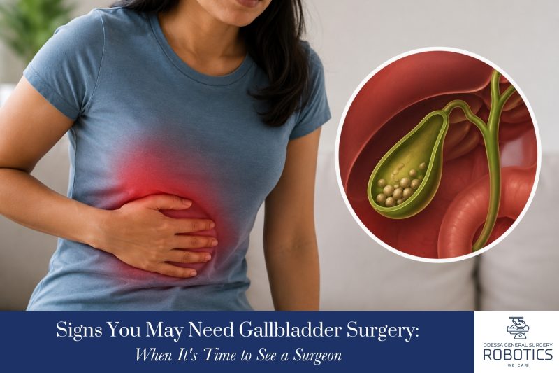 Signs You May Need Gallbladder Surgery When It's Time to See a Surgeon